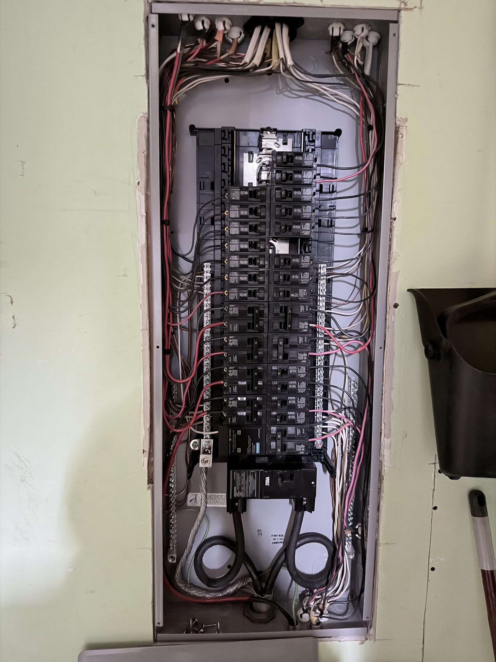 Panels changes and upgrades.